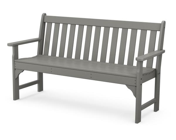 Polywood Polywood Vineyard 60" Bench Slate Grey Bench GNB60GY 845748055710