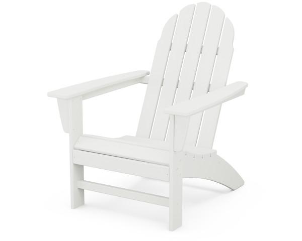 Polywood Polywood Vineyard Adirondack Chair White Adirondack Chair AD400WH 190609040306