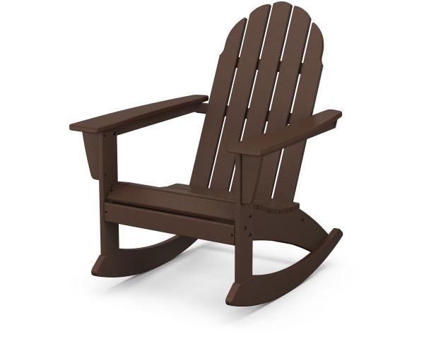 Polywood Polywood Vineyard Adirondack Rocking Chair Mahogany Rocking Chair ADR400MA 190609042126