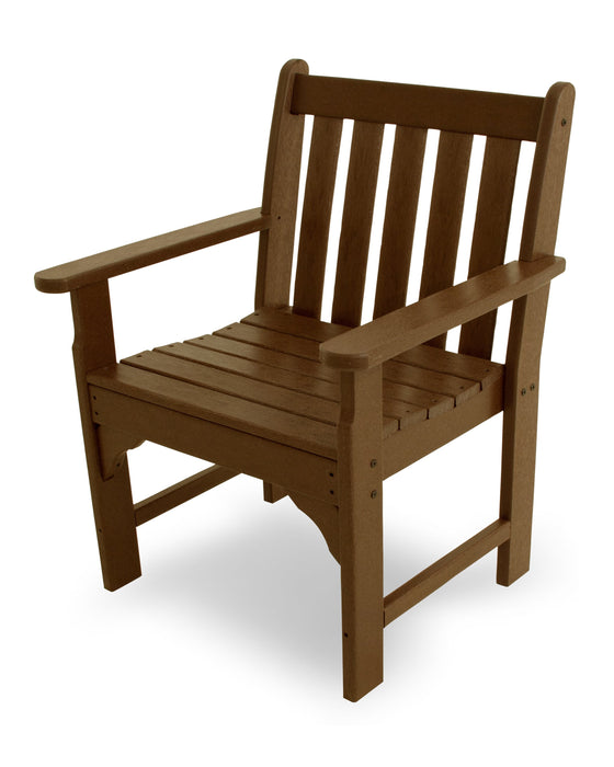 Polywood Polywood Vineyard Garden Arm Chair Teak Arm Chair GNB24TE 845748009300