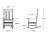 Polywood Polywood Vineyard Porch Rocking Chair Rocking Chair