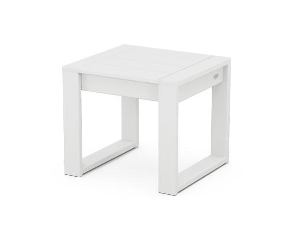 Polywood Polywood White EDGE End Table White End Table 4608-WH 190609133725