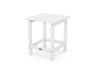 Polywood Polywood White Long Island 18" Side Table White Side Table ECT18WH 845748006255