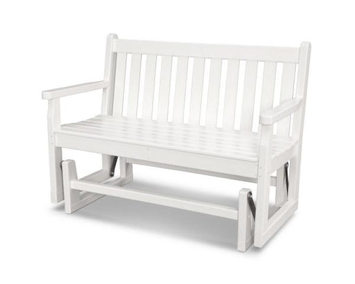 Polywood Polywood White Traditional Garden 48" Glider White Glider TGG48WH 845748026949