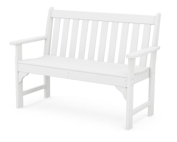 Polywood Polywood White Vineyard 48" Bench White Bench GNB48WH 845748009379