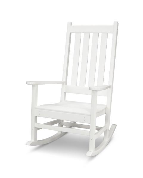 Polywood Polywood White Vineyard Porch Rocking Chair White Rocking Chair R140WH 190609044793