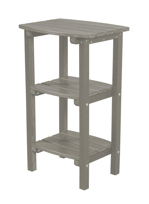 Wildridge Wildridge Classic Recycled Plastic 3 Shelf Side Table Light Gray Side Table LCC-221-LGR