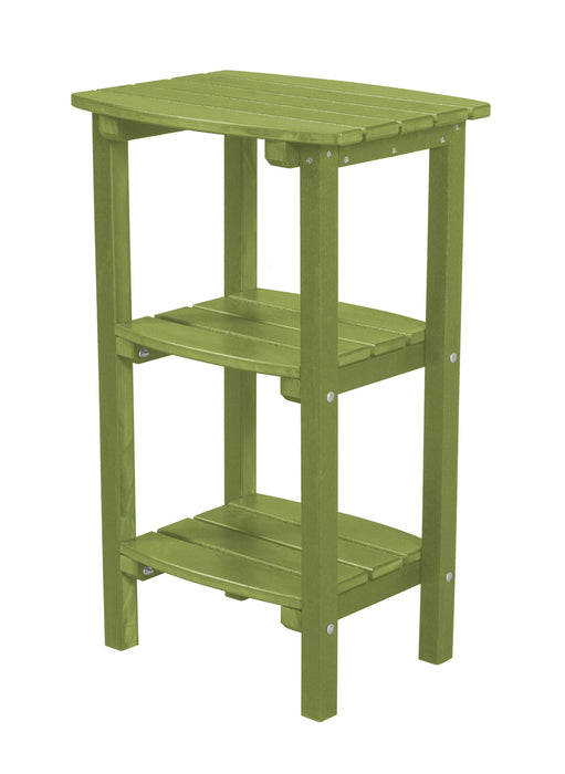 Wildridge Wildridge Classic Recycled Plastic 3 Shelf Side Table Lime Green Side Table LCC-221-LG