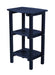 Wildridge Wildridge Classic Recycled Plastic 3 Shelf Side Table Patriot Blue Side Table LCC-221-PAB