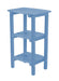 Wildridge Wildridge Classic Recycled Plastic 3 Shelf Side Table Powder Blue Side Table LCC-221-POB