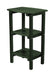 Wildridge Wildridge Classic Recycled Plastic 3 Shelf Side Table Turf Green Side Table LCC-221-TG