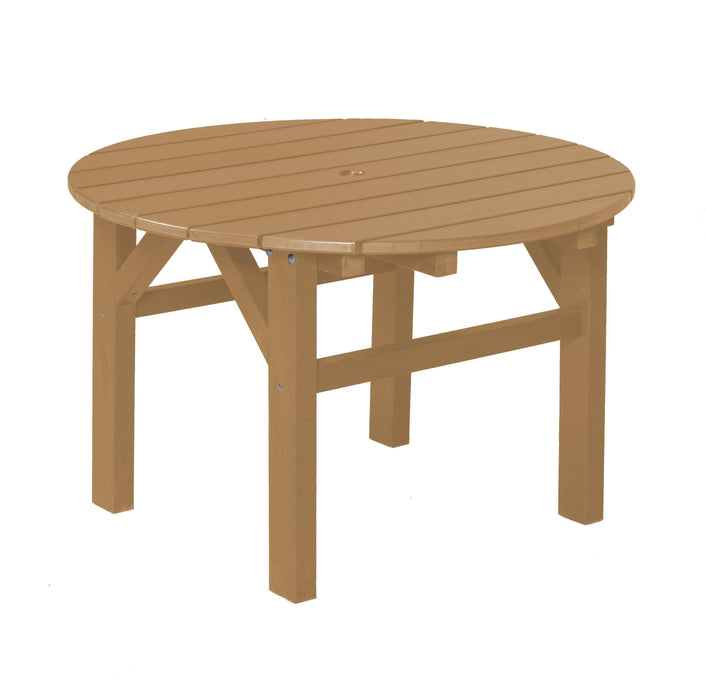 Wildridge Wildridge Classic Recycled Plastic 33inch Occasional Table Cedar Outdoor Table LCC-220-CE