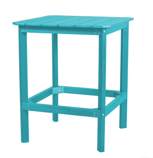 Wildridge Wildridge Classic Recycled Plastic 42" High Dining Table Aruba Blue Outdoor Table LCC-287-AB