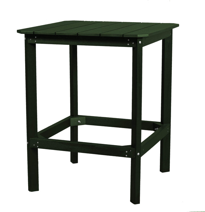 Wildridge Wildridge Classic Recycled Plastic 42" High Dining Table Turf Green Outdoor Table LCC-287-TG