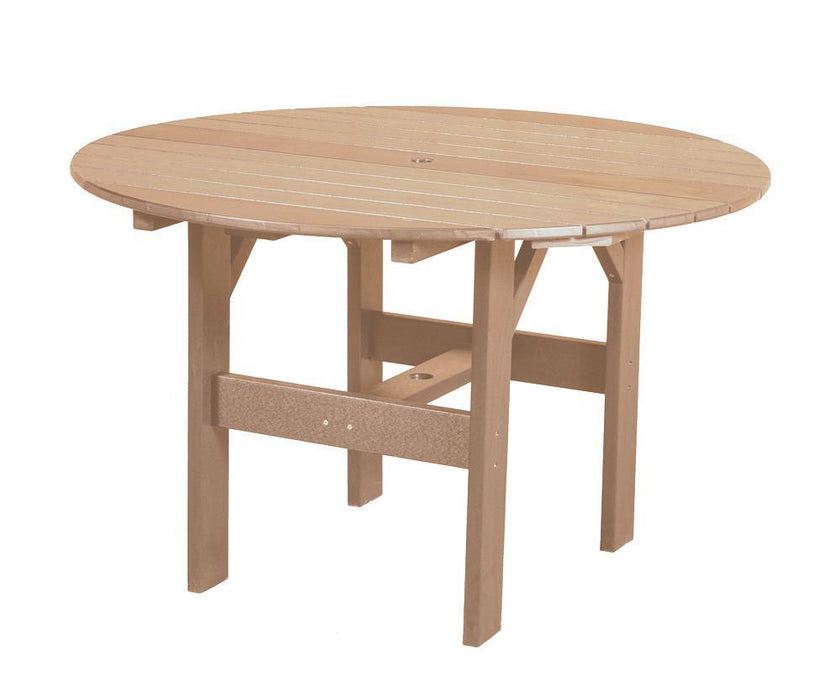 Wildridge Wildridge Classic Recycled Plastic 46" Round Outdoor Table Cedar Outdoor Table LCC-279-CE