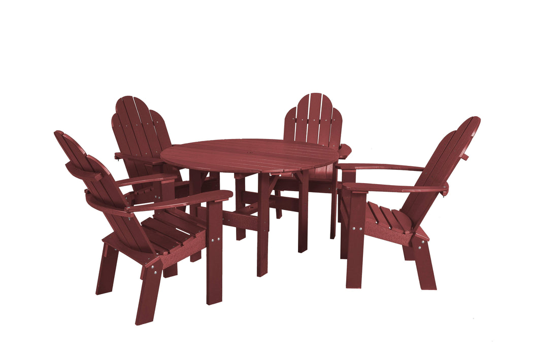 Wildridge Wildridge Classic Recycled Plastic 5 Piece Seating Set Cherry Dining Sets LCC-280-C