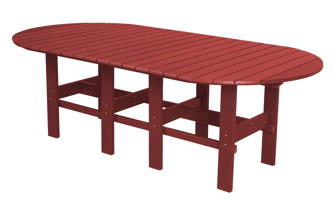 Wildridge Wildridge Classic Recycled Plastic 7 Piece Dining Set Cardinal Red Dining Sets LCC-292-CR