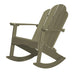 Wildridge Wildridge Classic Recycled Plastic Adirondack Rocker Olive Rocking Chair LCC-215-OL