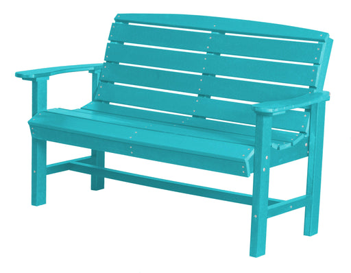 Wildridge Wildridge Classic Recycled Plastic Classic Bench Aruba Blue Outdoor Bench LCC-226-AB