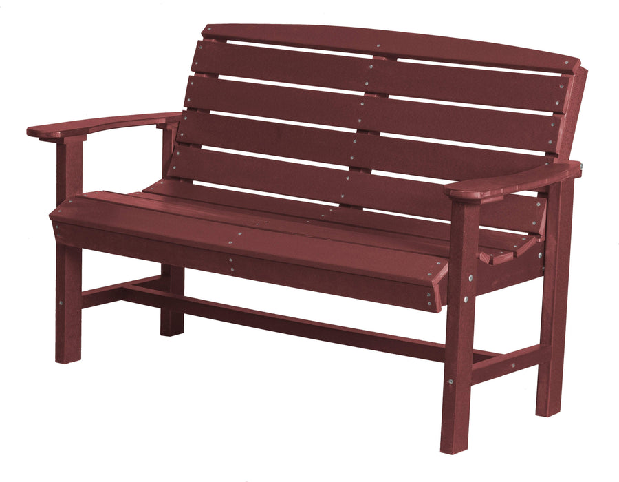 Wildridge Wildridge Classic Recycled Plastic Classic Bench Cherry Outdoor Bench LCC-226-C