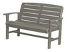 Wildridge Wildridge Classic Recycled Plastic Classic Bench Light Gray Outdoor Bench LCC-226-LG