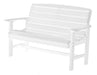 Wildridge Wildridge Classic Recycled Plastic Classic Bench White Outdoor Bench LCC-226-WH