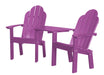 Wildridge Wildridge Classic Recycled Plastic Deck Chair Tete-a-Tete Purple Chair LCC-229-PU