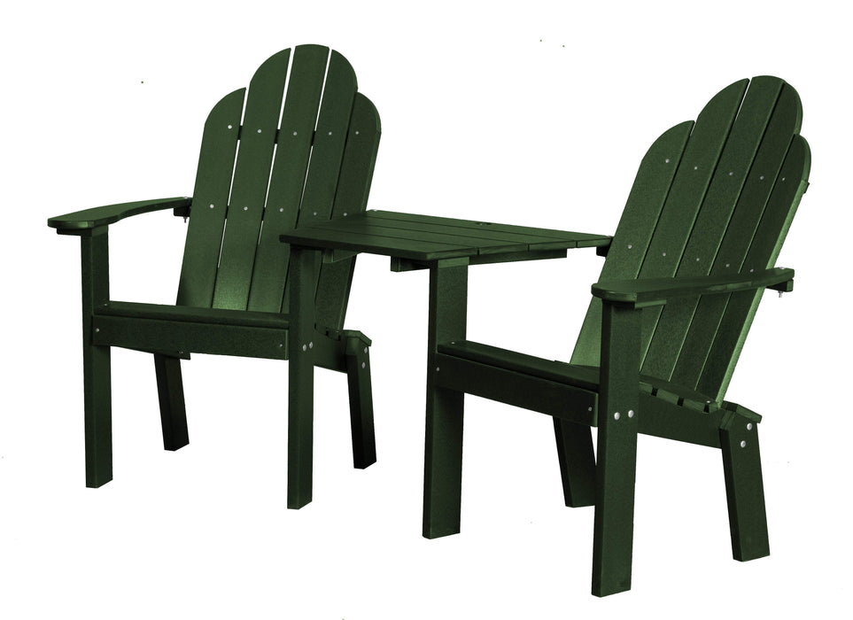 Wildridge Wildridge Classic Recycled Plastic Deck Chair Tete-a-Tete Turf Green Chair LCC-229-TG