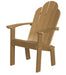 Wildridge Wildridge Classic Recycled Plastic Dining/Deck Chair Cedar Adirondack Deck Chair LCC-252-CE