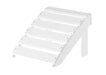 Wildridge Wildridge Classic Recycled Plastic Footrest White Footrest LCC-216-WH