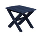 Wildridge Wildridge Classic Recycled Plastic Rectangular Side Table Patriot Blue Side Table LCC-228-PAB