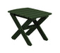 Wildridge Wildridge Classic Recycled Plastic Rectangular Side Table Turf Green Side Table LCC-228-TG