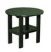 Wildridge Wildridge Classic Recycled Plastic Round Side Table Turf Green Side Table LCC-223-TG