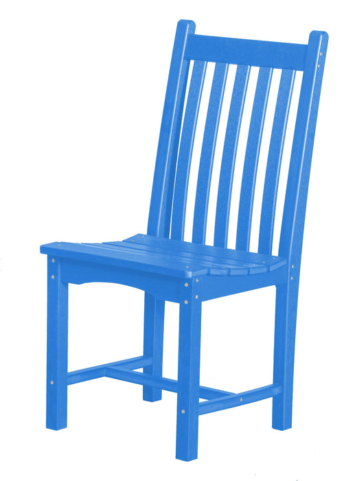 Wildridge Wildridge Classic Recycled Plastic Side Chair Blue Chair LCC-253-BL