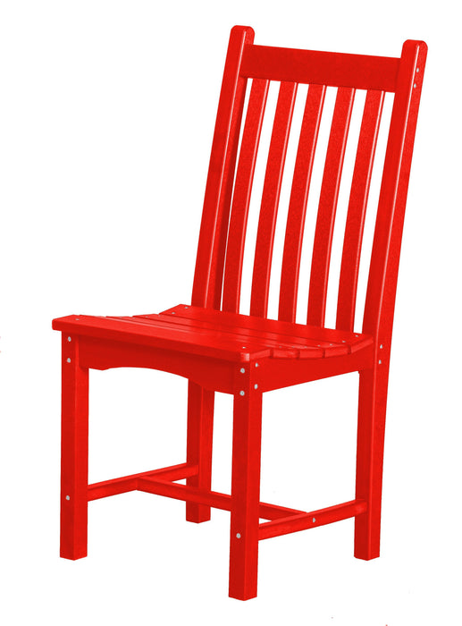 Wildridge Wildridge Classic Recycled Plastic Side Chair Bright Red Chair LCC-253-BR