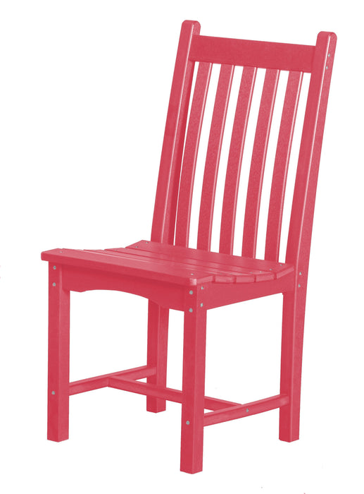 Wildridge Wildridge Classic Recycled Plastic Side Chair Dark Pink Chair LCC-253-DP