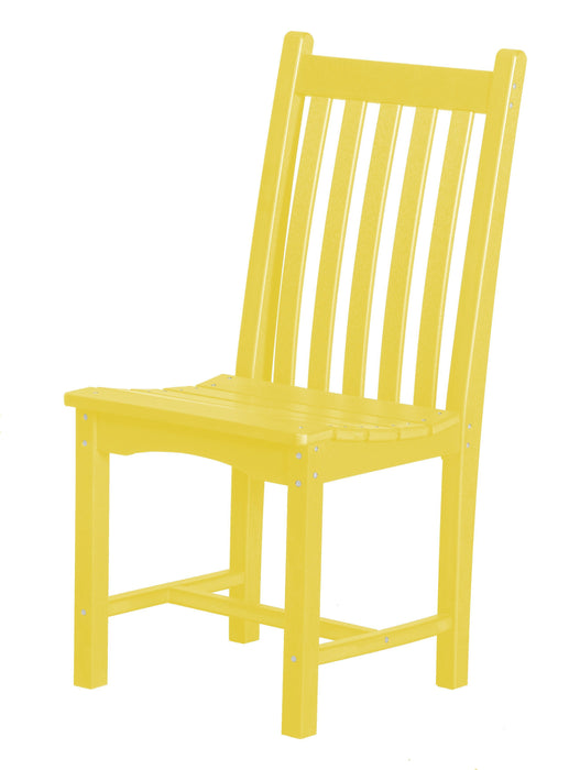 Wildridge Wildridge Classic Recycled Plastic Side Chair Lemon Yellow Chair LCC-253-LY