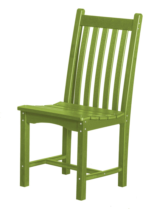 Wildridge Wildridge Classic Recycled Plastic Side Chair Lime Green Chair LCC-253-LG