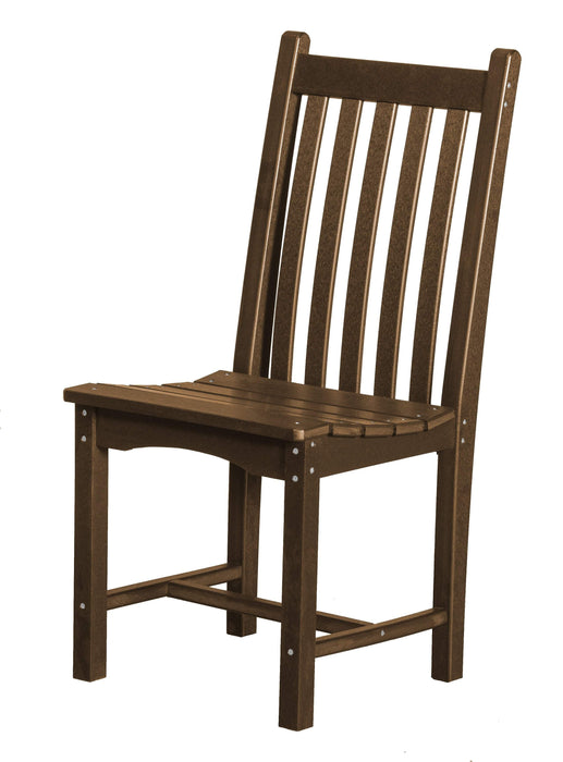 Wildridge Wildridge Classic Recycled Plastic Side Chair Tudor Brown Chair LCC-253-TB