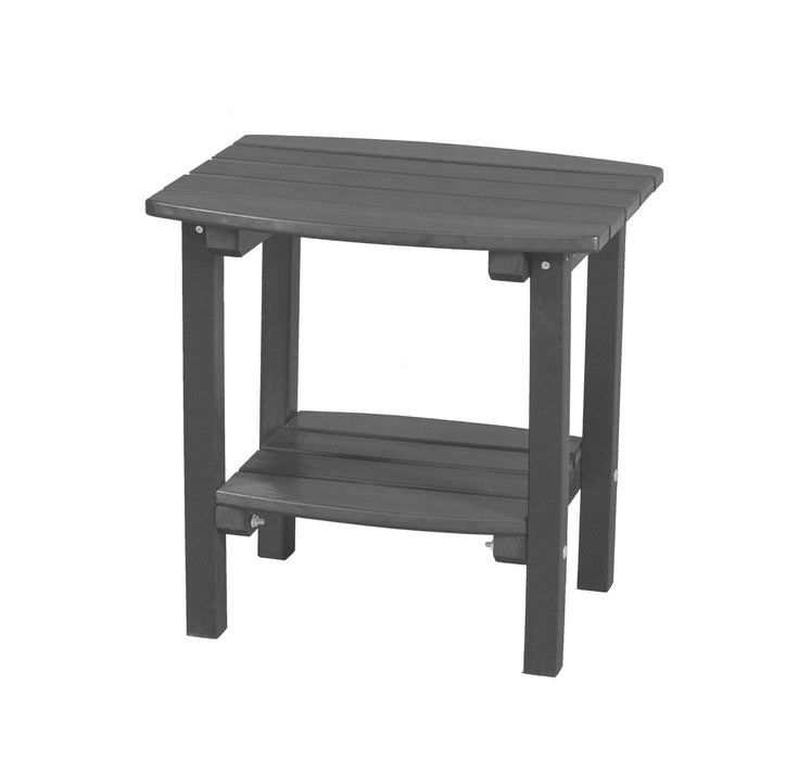 Wildridge Wildridge Classic Recycled Plastic Side Table Dark Gray Side Table LCC-222-DG