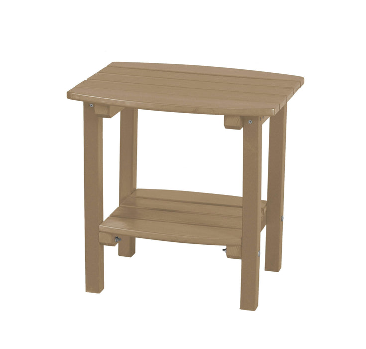 Wildridge Wildridge Classic Recycled Plastic Side Table Weatherwood Side Table LCC-222-WW