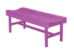 Wildridge Wildridge Classic Recycled Plastic Vineyard Bench Purple Outdoor Bench LCC-224-PU