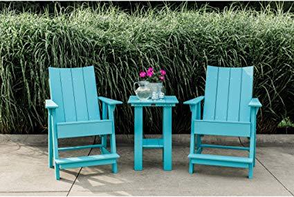 Wildridge Wildridge Outdoor Contemporary Balcony Height Adirondack Chair Adirondack Chair