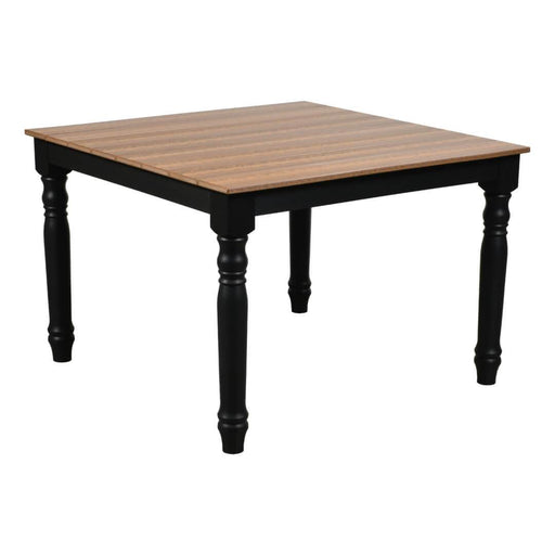 Wildridge Wildridge Outdoor Recycled Plastic Farm Dining Table Weatherwood on Tudor Brown Dining Table LCC-587-WWB